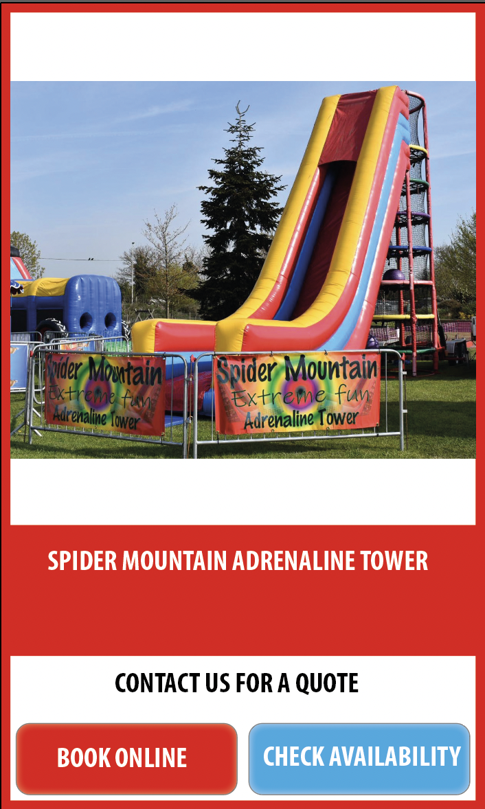 Spider Mountain adrenaline Tower